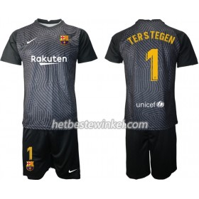 FC Barcelona Doelman TER Stegen 1 Tenue M004 2020/21 - SS (+ Korte broeken)